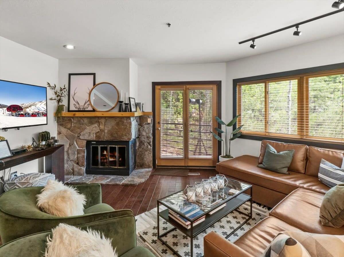 Gorgeous 1Br Steps From Lifts With Private Hot Tub Villa Park City Eksteriør billede